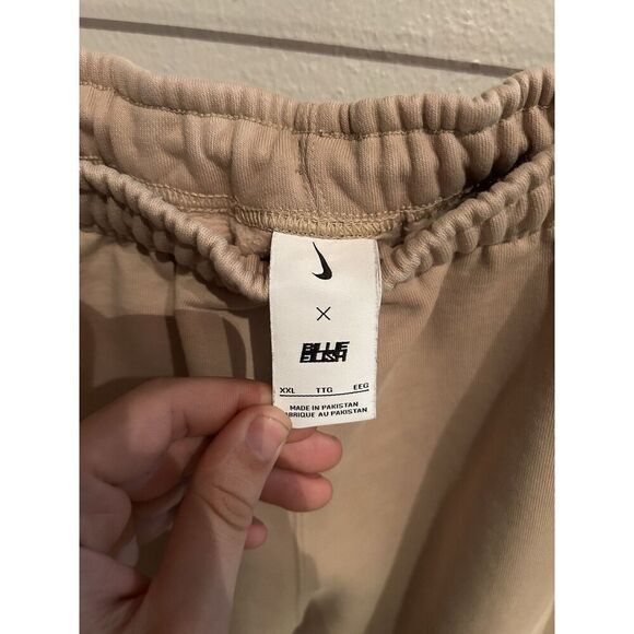 Nike Billie Eilish NRG Fleece Jogger Pants size 2XL Mushroom-Sequoia dq7752-202 - Picture 2 of 8